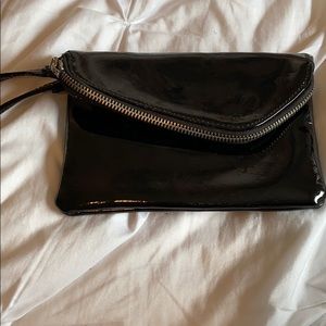 HOBO Black Pleather Multi-way Purse